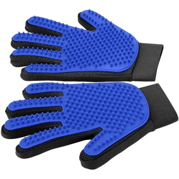 Pet Grooming Gloves Cat Brushes for Gentle Shedding -Efficient Pets Hair Remover - Picture 1 of 7